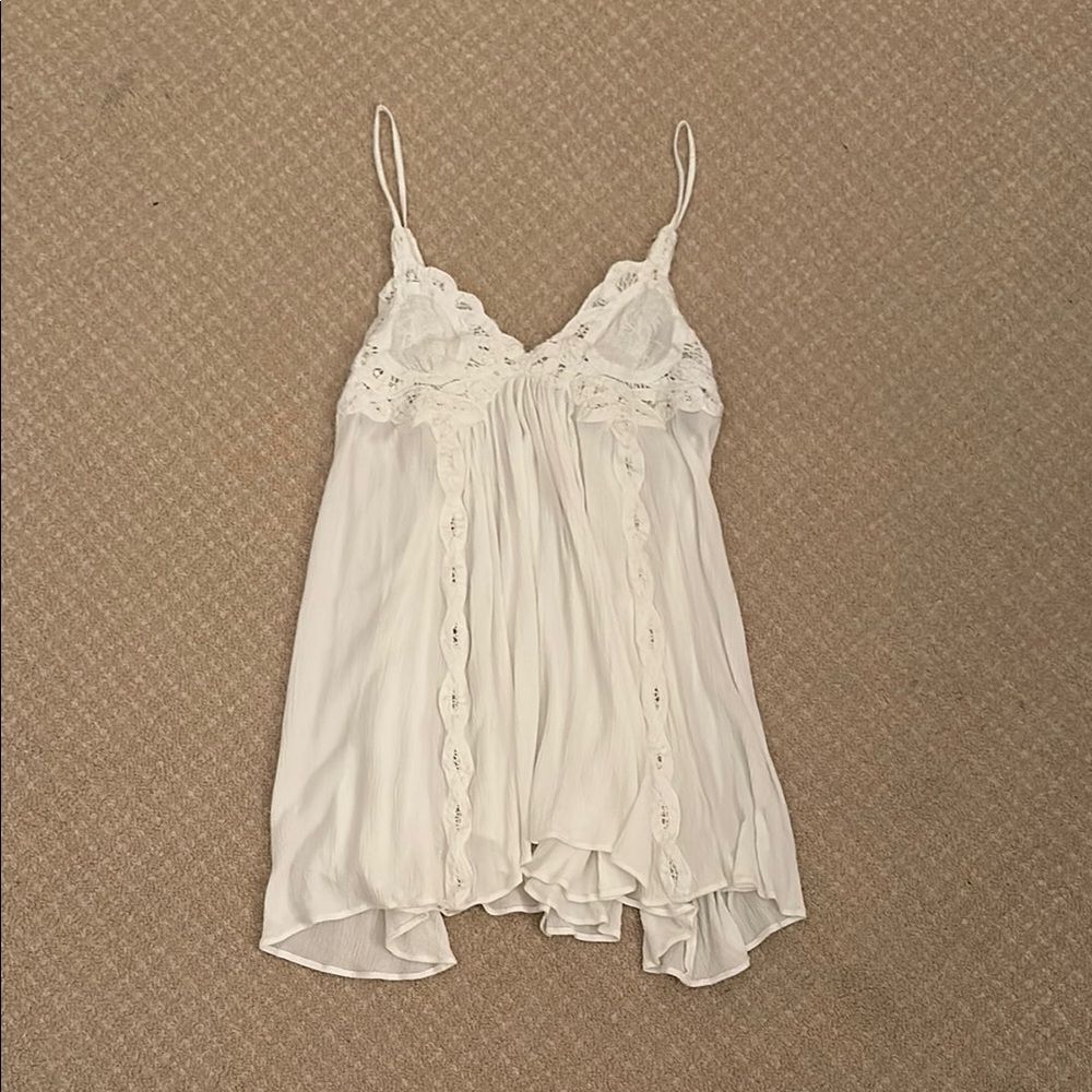 Free People White Slip Dress Soze XS only worn once